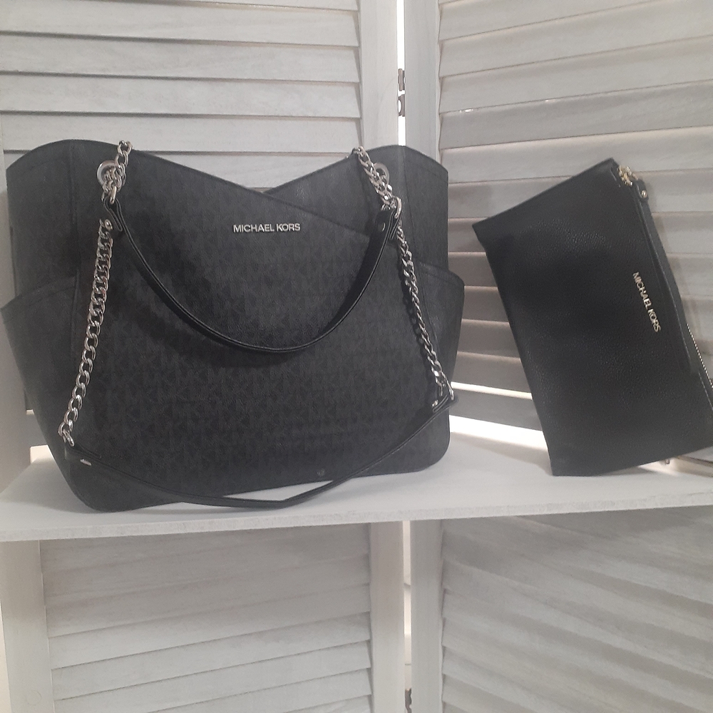 Michael Kors Black Women's Bag Set